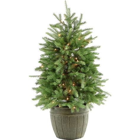 white pine christmas tree artificial|4 ft potted christmas tree.